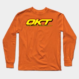 OKT Logo on front - Horizontal Long Sleeve T-Shirt